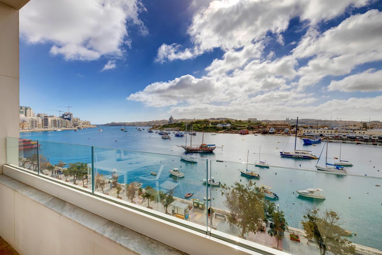 Deluxe Apartment With Valletta And Harbour Views Sliema Kültér fotó